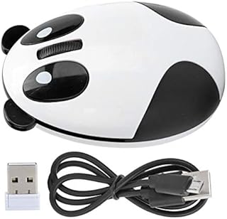 Wireless Cute Panda Computer Mouse Ergonomic Rechargeable…