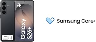 Compare Samsung Galaxy S26+ Black, 512GB Storage, AI Phone, 12GB RAM, Customized AP, Photo Assist, 50MP CameraKSA Version with Samsung Care+ 1Y Screen Damage for S FE, S, S+ smartphones Digital Code at KSA Price