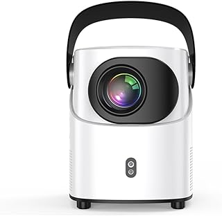 Compare T2 Projector 1080P Home Theater Android 9.0 Video Projector with WIFI 6 BT Networks Support 4K Decoding 100in Display Same Screen Technique Movie Projector Auto Focus Keystone Function Builtin 5W at KSA Price