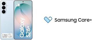 Compare Samsung Galaxy S26+ Sky Blue, 256GB Storage, AI Phone, 12GB RAM, Customized AP, Photo Assist, 50MP CameraKSA Versionwith Samsung Care+ 2Y Accidental Damage for S FE, S, S+ smartphones Digital Code at KSA Price