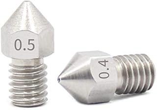 5pcs/lot MK8 V5 V6 Stainless Steel Nozzle…