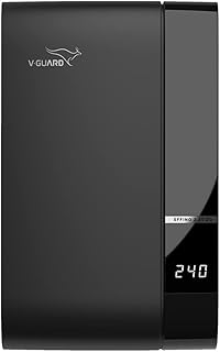 Compare VGuard Effino 2.25 DG TV Stabilizer | Applicable for Smart TV's up to 120cm47 +Set Top Box,Home TheatreGaming Console| 2.25 Ampere Capacity |Seven Segment Digital Display| 2 Year Warranty | Black at KSA Price