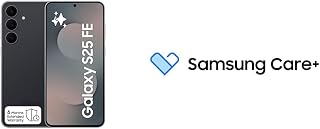 Compare Samsung Galaxy S25 FE AI Phone, Jetblack, 8GB RAM, 256GB Storage, 6.7’’ Display, Slim & Lighter DesignKSA Version with Samsung Care+ 2Y Accidental Damage for S FE, S, S+ smartphones Digital Code at KSA Price
