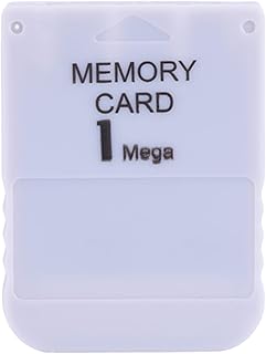 Compare Domary Memory Card 1 Memory Card PS One 1MB Portable Easy to Use Plastic White Save Game Progress with 1MB Capacity for One Games at KSA Price
