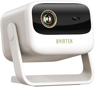 Compare BYINTEK U90 Portable Projector 1080P Full HD 4K 20800 mAh Battery Powered Android 11.0 Smart Projector for Home Cinema Garden Movie Teaching Meeting at KSA Price
