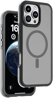 Compare Xonda Airbag Magsafe Mobile Phone Case for iPhone 16 Pro Max, Black at KSA Price