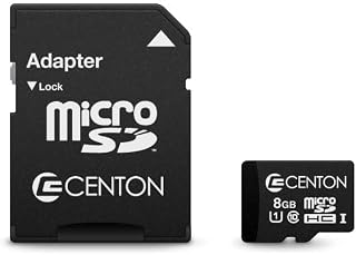 Compare Centon MicroSD UHSI  A1  V10  U1  Class 10 Flash Memory Card 8GB x 1, S1MSDHU18GTAA at KSA Price
