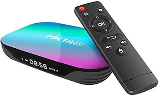 Compare HK1 Amlogic S905X3 TV BOX Smart Android 9 9.0 Quad Core 4GB 32GB Wifi 1000M BT 8K TVBOX HK1 Set top box 4GB 64GB EU Plug at KSA Price