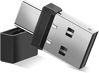 Compare Mouse Undetectable Mouse Jiggers USB Mouse Mover, Simulate Movement to Prevent Laptop Entering Sleep, No Software, Plug & Play, Keep ComputerLaptop Awake USB＆TypeC at KSA Price