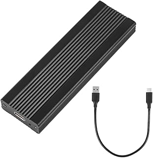 lalestore M.2 NGFF SATA Mobile Hard Disk Case USB3.1…