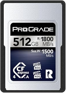 Compare ProGrade Digital CFexpress™ 4.0 Type A Memory Card 512GB Iridium Dual VPG at KSA Price