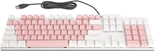 Wired Computer Keyboard, 104 Keys Mechanical Gaming…