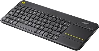 Logitech K400 Plus Wireless Touch TV Keyboard With…
