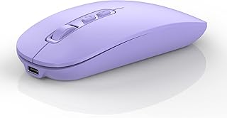 RAPIQUE Wireless Bluetooth Mouse, Rechargeable Multi-Device…