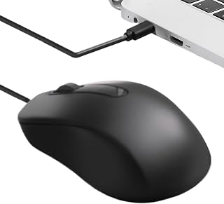 Computer Mice Wired Silent Plug-and-Play Ergonomic…