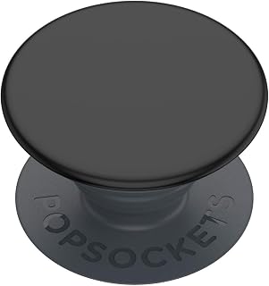 Compare PopSockets : PopGrip Basic  Extendable base and grip for smartphones and tablets Top Not Replaceable  Black at KSA Price