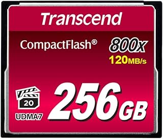 Compare Transcend 256GB CompactFlash Memory Card 800x TS256GCF800 at KSA Price