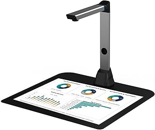 Compare V8 Book Document Scanner Portable High Resolution 8MP Scanner For Office Teacher, A3 Capture Size Multi Languages Visual Teaching Tool at KSA Price