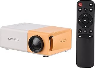 Morelian Mini LED Projector Supports 720P /…