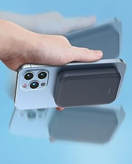 EKR Magnetic Wireless Power Bank, 10000mAh 15W…