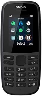 Compare Nokia 105 4th Edition 1.77 Inch UK SIM Free Feature Phone Single SIM – Black at KSA Price