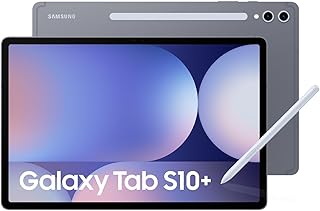 Compare Samsung Galaxy Tab S10+ Tablet Android 256 GB 31.5 cm 12.4 Inch Dynamic AMOLED 2X 2800 x 1752 microSD Slot Moonstone Grey Polish Version at KSA Price