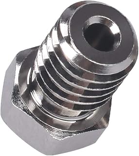 Compare V6 Nozzle Plated Copper 1.75MM Filament M6 Thread for V6 Hotend Durable NonStick Heater Block 3D Printer Parts JHead Extruder 3D Printing Accessories Color : 1PC, Size : 0.8MM at KSA Price