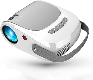 Portable 1080P Smart Projector, Support 4K Video…