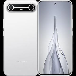 Compare Tecno POVA Slim 5G, Dual SIM, 256GB Storage, 8GB RAM, White, Middle East Version at KSA Price