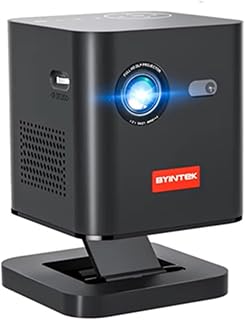 Portable Mini Pocket Projector with Battery, 3D…