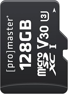 Compare ProMaster Micro SDXC 128GB Advanced UHSI V30 Memory Card, Model 87844 at KSA Price