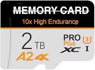 Memory Card, 2TB High Endurance Pro Plus XC…