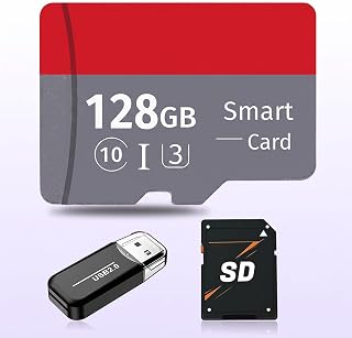 Compare 128GB High Speed SD Card with Adapter, TF Card Type C at KSA Price
