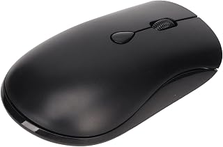 Compare ASHATA 2.4G Wireless Mouse with Bluetooth 5.2, Silent Ergonomic Black at KSA Price