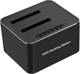 External Hard Drive Docking Station,USB 3.0 To…