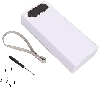 Compare Generic DIY Power Bank Smart Charger with LCD Display for Mobile Phones, ABS Material, 16x18650 Battery Box  Great for Travelers and Outdoor Enthusiasts White at KSA Price