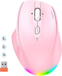 MEETION Wireless Mouse, Ergonomic Bluetooth Mouse…