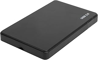 Compare Mobile Hard Drive, Portable Mobile HDD 2.5" External Mobile Hard Disk Drive for Laptop Computer Monitoring, 54007200 rpm, with Storage Bag, Black at KSA Price