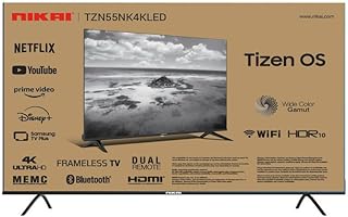 NIKAI 55" UHD 4K Smart TV TIZEN OS,…