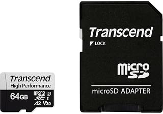 Transcend TS64GUSD330S 64GB UHS-I U3 Micro SD…