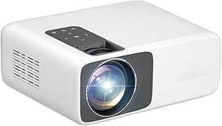 Compare Portable Projector, Full HD Projector 1080P 2K 4K Video LED 3D Portable Projector Mini WiFi Home Theater Beamer at KSA Price