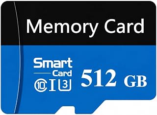 SD Card 512GB with Adapter,Memory Card, UHS-I Speed…
