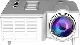 Compare Mini Portable Projector Home Family LED Children Small Mobile Phone Projector Support 1080PWhite at KSA Price