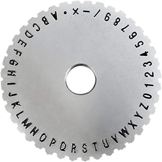 Compare Character Wheel Codeword Plate for Metal Stamping Machine Metal Plate Marking Machine Printer Accessories5mm at KSA Price