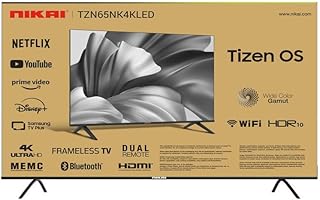NIKAI 65" UHD 4K Smart TV TIZEN OS,…