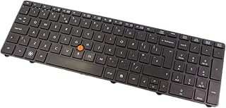Compare Generic Laptop Keyboard for HP EliteBook 8770w Black UK English Layout at KSA Price