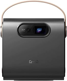 Compare Ultralight portable projector home theater HD 720P Wifi Wireless no screen television projector light source Lumen 1500 Color : Black at KSA Price