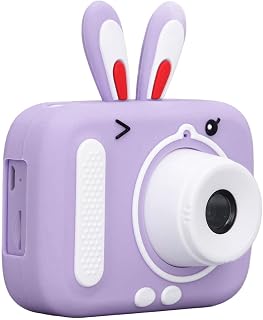 Compare Kids Camera, 20MP HD 1080P Toddler Camera with 32G SD Card & Card Reader, 2 Inch Screen Mini Children Digital Video Camera, Cartoon Selfie Camera Birthday Gifts for Girls & Boys Purple at KSA Price