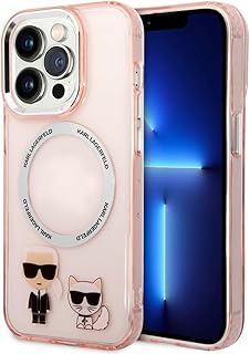 Compare CG MOBILE Karl Lagerfeld Magsafe PCTPU Case With Ring For iPhone 14 Pro  Pink at KSA Price