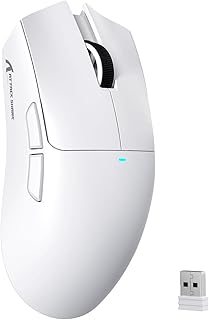 Compare MAMBASNAKE Attack Shark X11SE Lightweight Wireless Gaming Mouse, TriMode 2.4GUSBC WiredBT, 22K DPI, PAW3311 Optical Sensor, 59g, 5 Programmable Buttons, 300mAh Battery for PCMacWhite at KSA Price